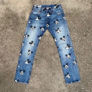 Rare Mickey Mouse x LEVIS Jeans